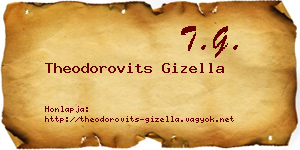 Theodorovits Gizella névjegykártya